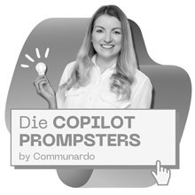 Tanja Wiehoff, die Copilot Prompsters by Communardo